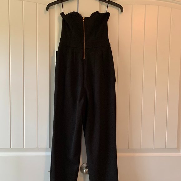 NWT Express Sweetheart Strapless Jumpsuit - Picture 5 of 5